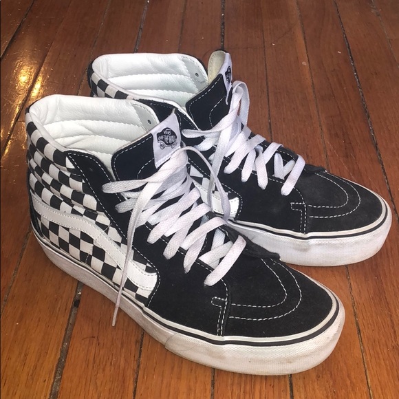 high top thick sole vans